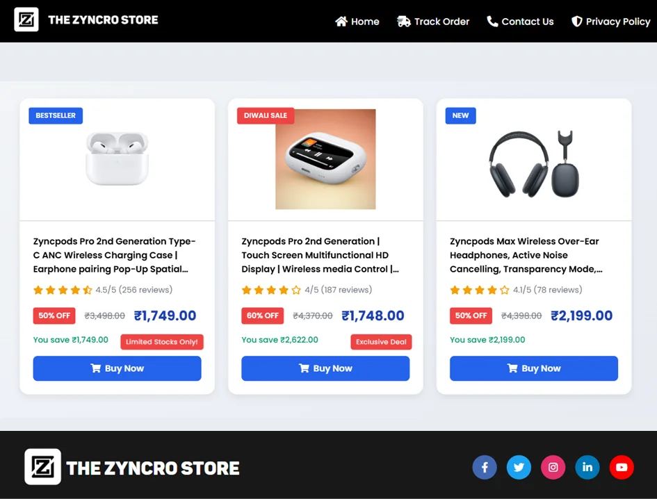 The Zyncro Store